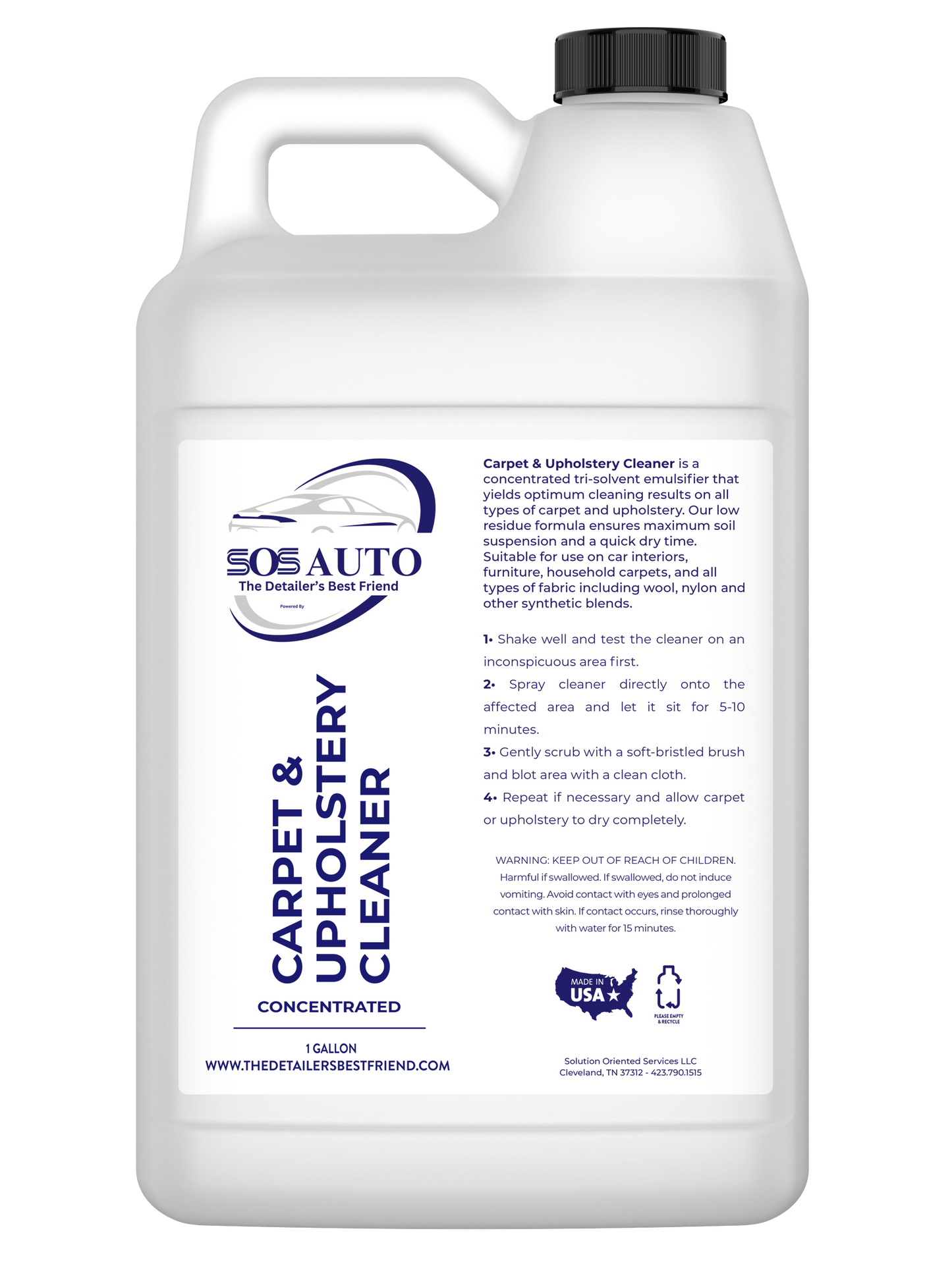 Carpet & Upholstery Cleaner Concentrate