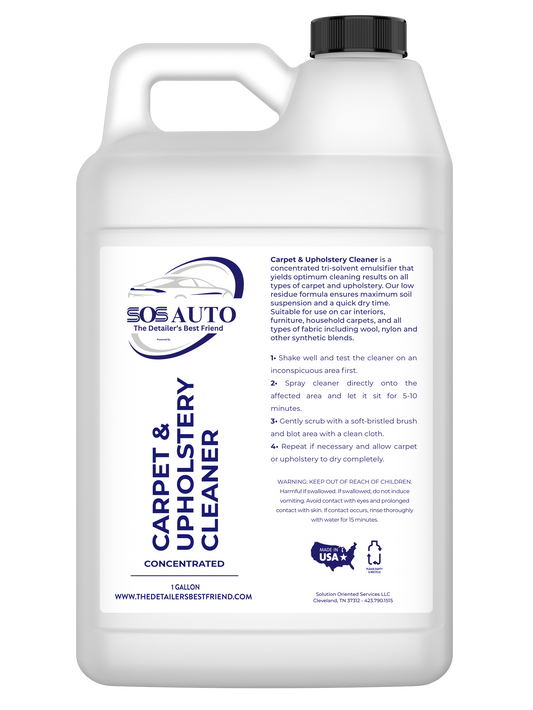 Carpet & Upholstery Cleaner Concentrate