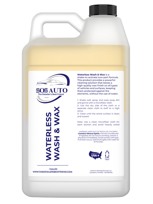 Waterless Wash & Wax Concentrate